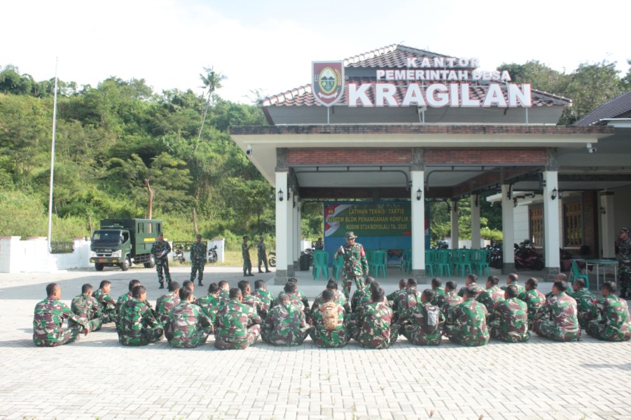 Kodim 0724/Boyolali Asah Kemampuan Prajurit, Siap Redam Konflik Sosial Secara Humanis
