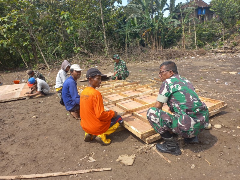 Detail Kian Matang, Pengerjaan Risplang Jembatan Gantung Garuda Dikebut