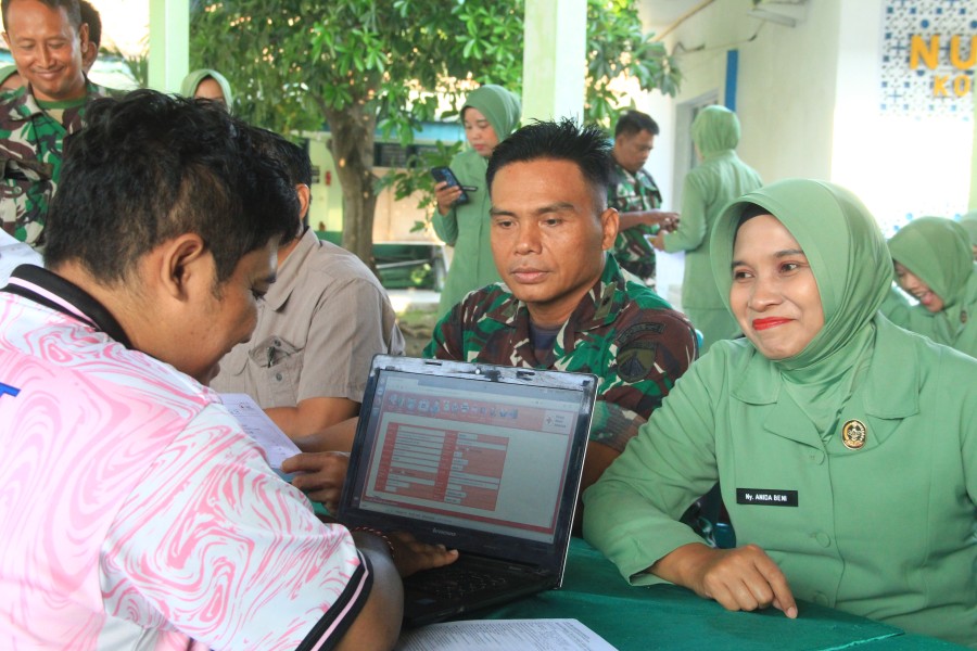 Peringati Hut TNI dan Hut Kodam IV/Dip, Kodim Sragen Gelar Donor Darah