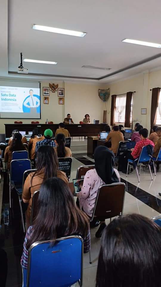 Gelar Sosialisasi Portal Satu Data, OPD Pemkab Dairi Diharapkan Tertib Menghimpun Data
