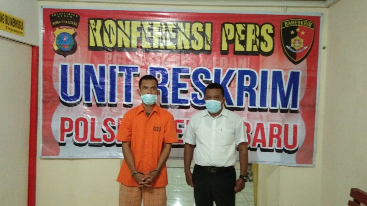 Belum Sempat Konsumsi Sabu, RA Sudah Digari Petugas Polsek Medan Baru