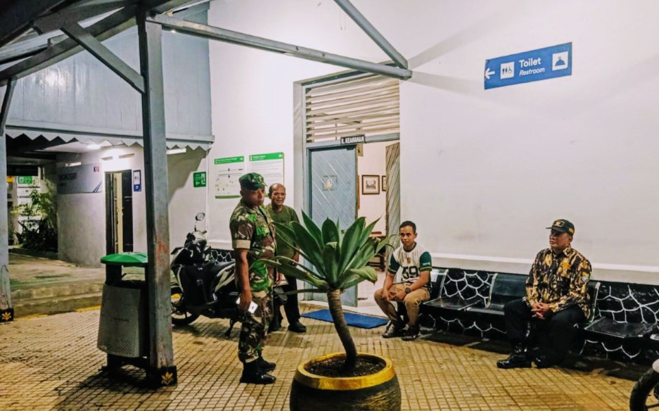 Objek Vital Jadi Sasaran Patroli Cipta Kondisi Babinsa Koramil Wonogriri