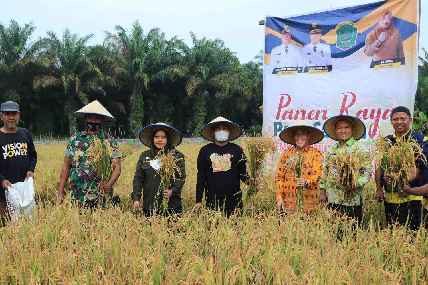 Wakil Bupati Labura : Lahan pertanian yang ada di Labura jangan ada berubah fungsi