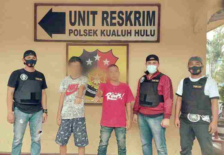 Polsek Kualuh Hulu berhasil menangkap lima orang tersangka tindak pidana Narkotika