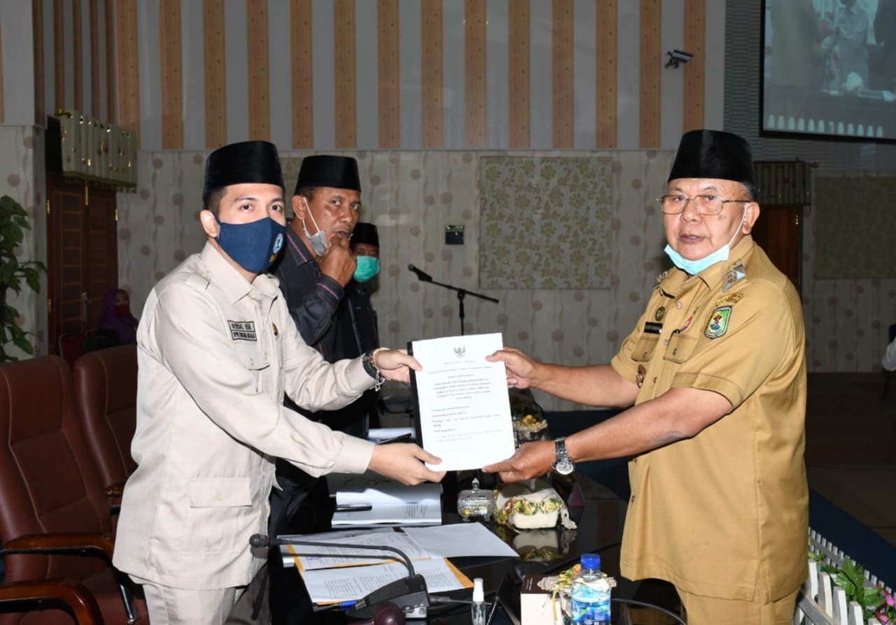 Bupati Sergai :Nota Pengantar Ranperda P-APBD TA 2020