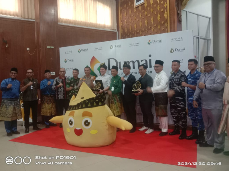 Resmi Ditandai Dengan Peluncuran Logo Dumai Kota Idaman. Dan Maskot Diberi Nama Adum