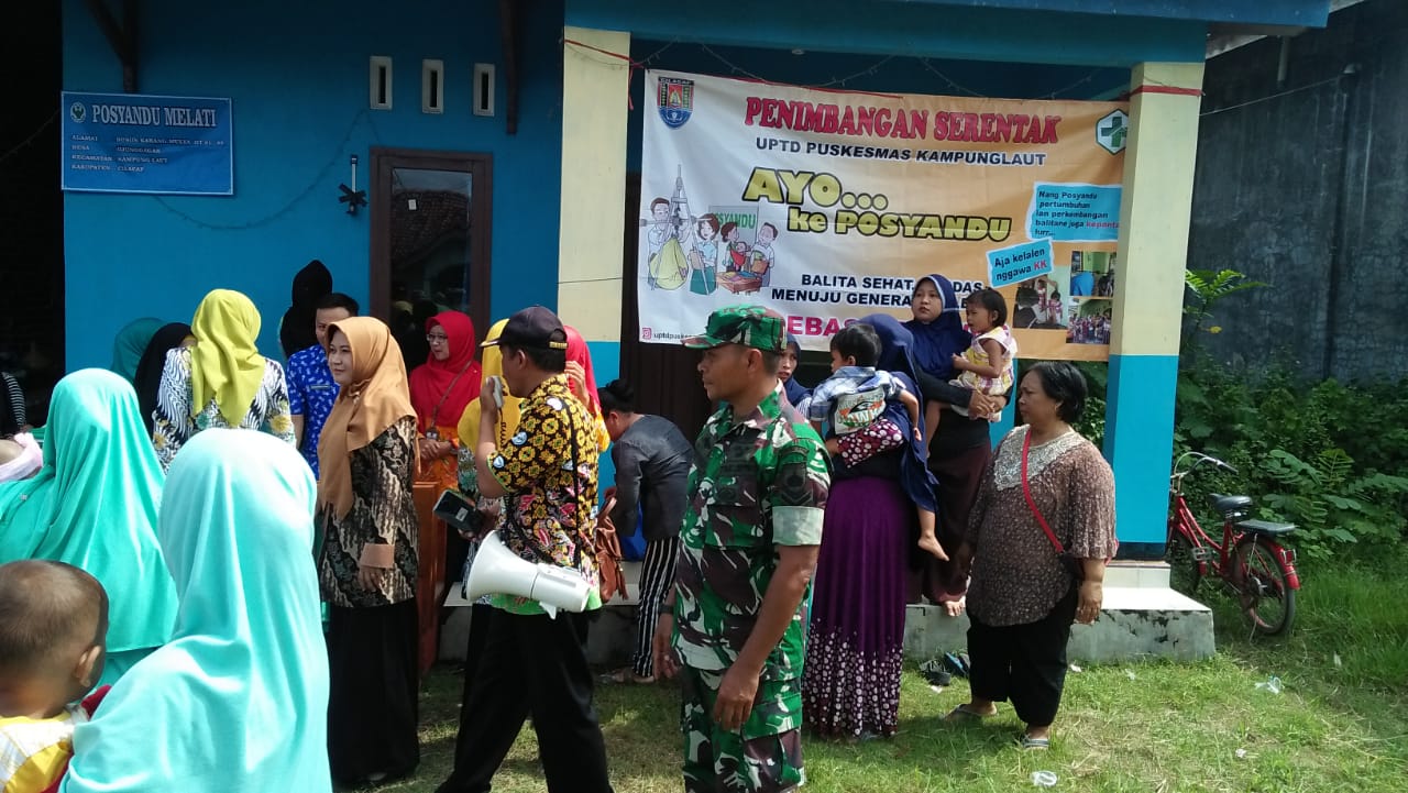 Babinsa Bersama Unsur Forkopincam Sambut Kedatangan Wakil Ketua TP PKK Kabupaten Cilacap