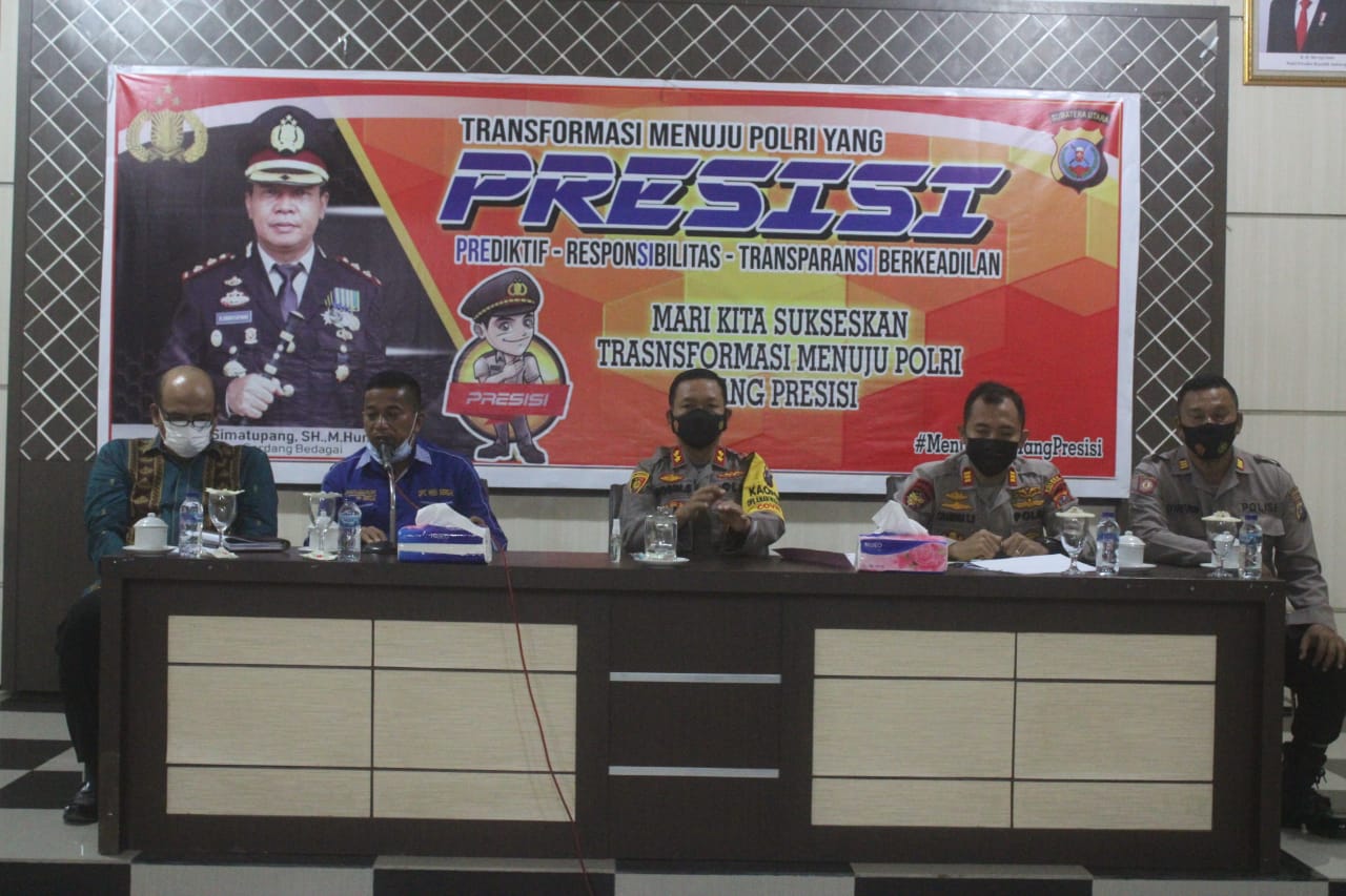 Terima Audiensi HNSI Sergai Kapolres Sergai Apresiasi Nelayan Gunakan Alat Tangkap Tradisional  Rama