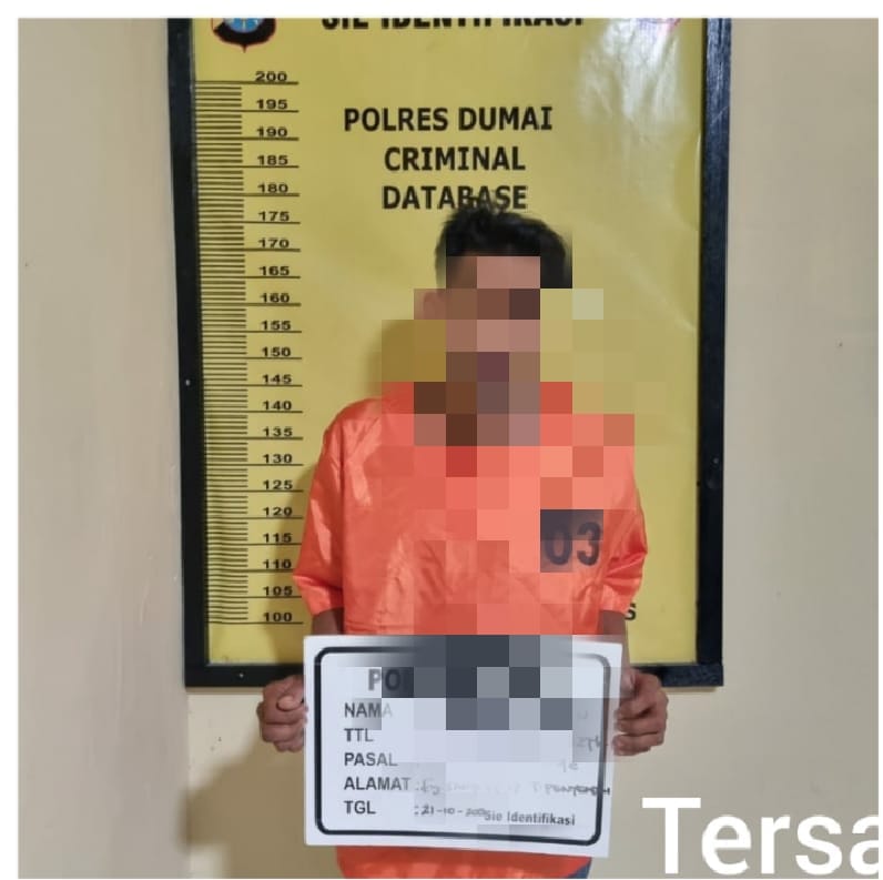 Unit Reskrim Polsek Sungai Sembilan Amankan RN Tsk Kasus Pencurian Besi PT. SDS