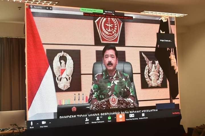 Panglima TNI  :  Penanganan Pandemi Covid-19 di Indonesia Bergerak Ke Arah Yang Lebih Baik
