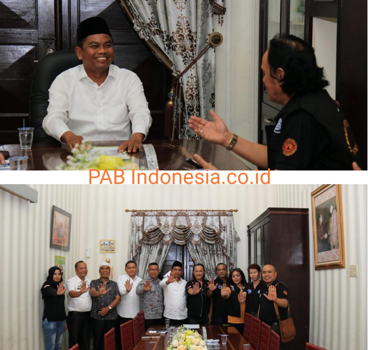 Wabup Sergai Terima Audensi Lembaga Anti Narkotika Provinsi Sumut