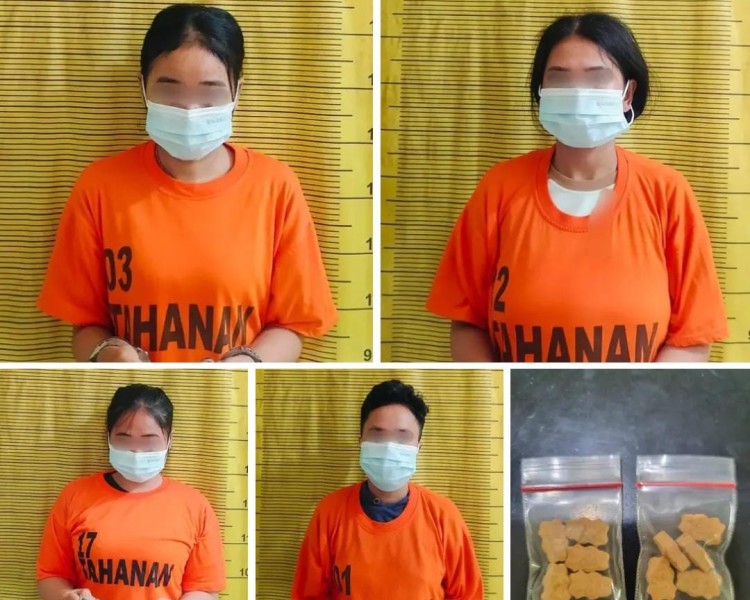 Jualan Inex, Jaringan Oknum Ibu Rumah Tangga (IRT) di Tandem Hilir Diringkus Polres Binjai