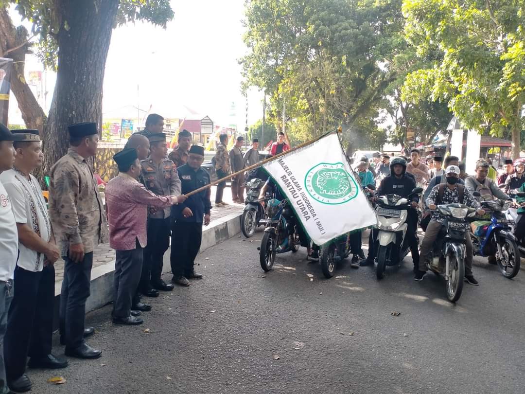 Polres Labuhanbatu lakukan pengamanan kegiatan Kemah Dakwah 2022