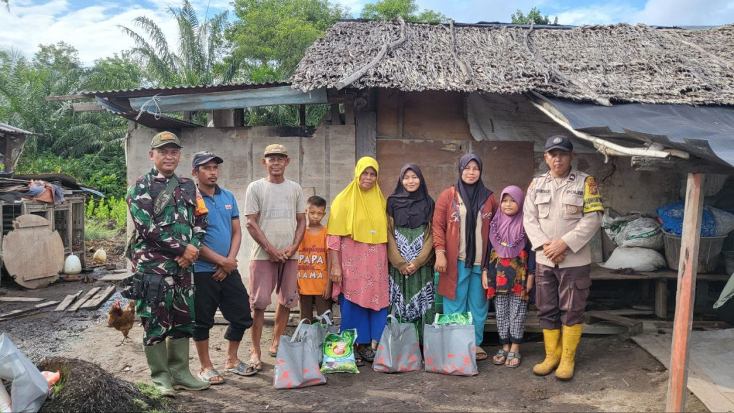 Cooling Sistem Di RT.002 Kelurahan Bangsal Aceh  Kecamatan Sungai Sembilan dilaksankan Polres Dumai