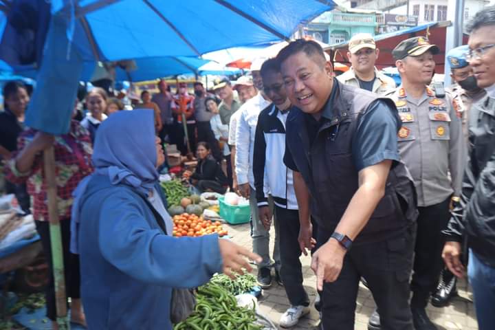 Bupati Dairi: Bulan Ramadhan Stok Pangan Aman dan Harga Relatif Stabil