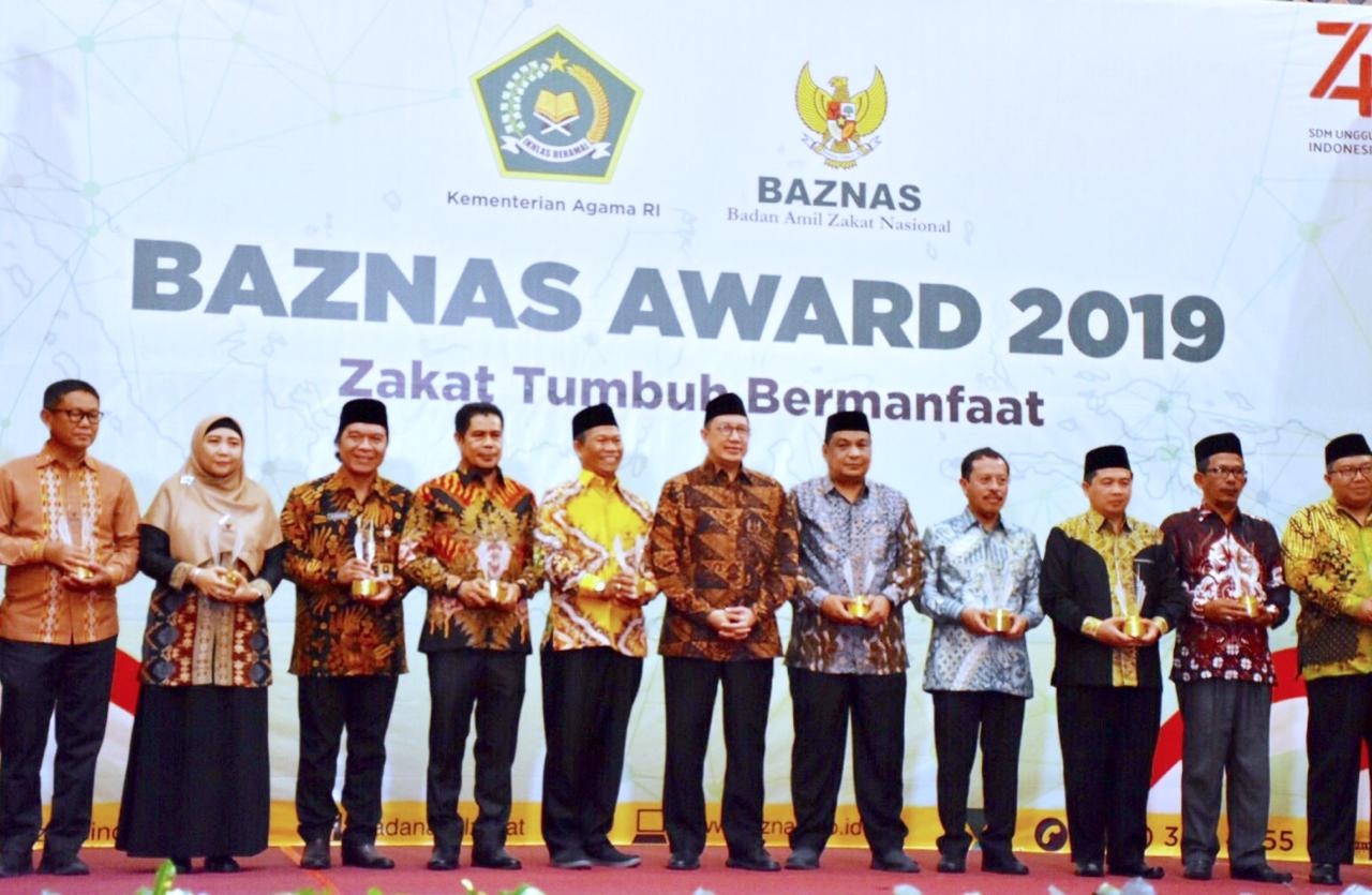 Wagub Hadiri Baznas Award 2019, NTB Raih Tiga Penghargaan