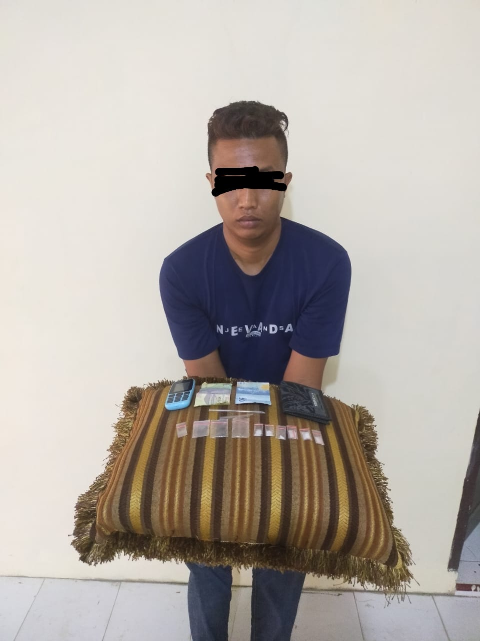 Edarkan Sabu,Komar Diringkus Polsek Pantai Cermin 