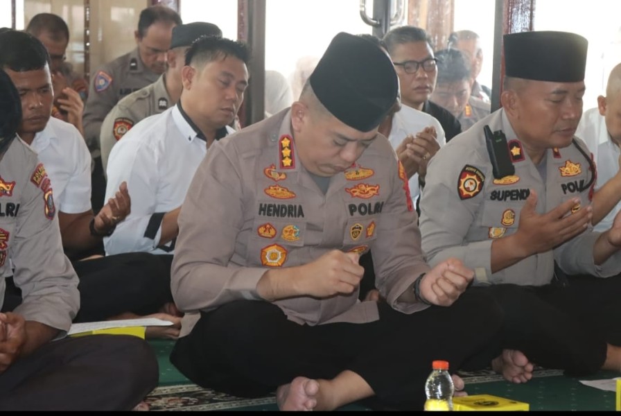 Wujud Syukur dan Pengabdian, Polresta Deli Serdang Gelar Doa Bersama HUT Bhayangkara ke-79