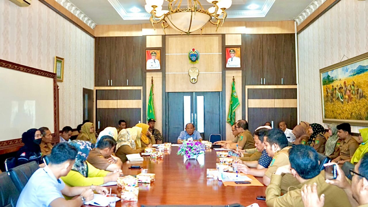 Plt Bupati Langkat Pimpin Rakor Penanganan Kasus Anak