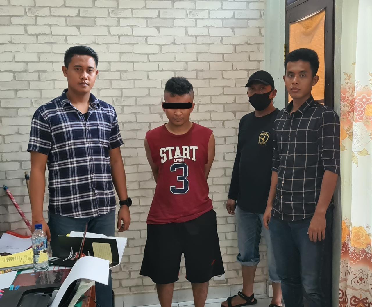 1 Tahun Buron, Bajing Loncat Zikri di Ringkus Team Scorpions Satuan Reserse Kriminal Polres Sergai