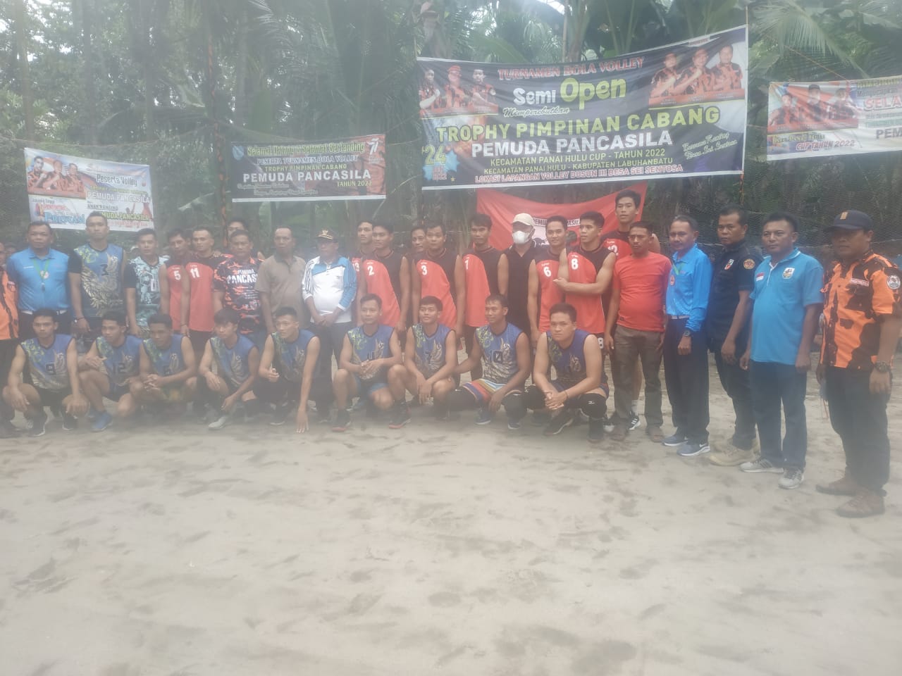 Tim Sei.Sentosa gasak  Tim Perkebunan Ajamu 3-0