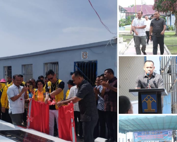 Kalapas Resmikan Sumur Bor Persembahan Lions Club Tanjung Balai Golden Shell