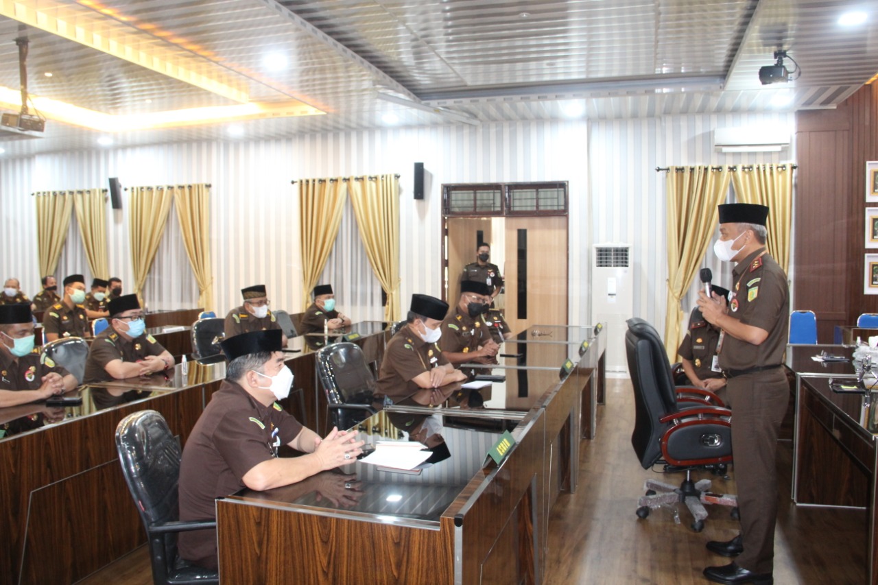 Halal Bihalal Jaksa Agung RI Secara Virtual Diikuti Seluruh Insan Adhyaksa