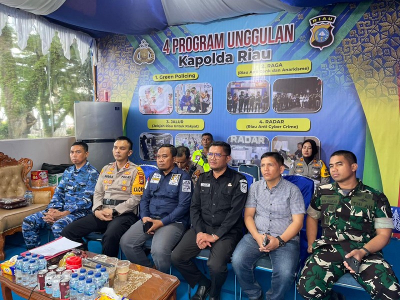 Kapolres Dumai Ikuti Zoom Meeting Kesiapan Sitkamtibmas Natal 2025 pada Operasi Lilin Lancang Kuning 2025