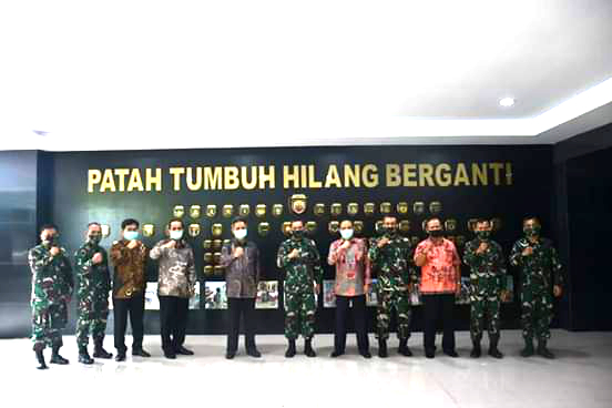 Pangdam I/BB Terima Kunjungan Dirut PTPN IV