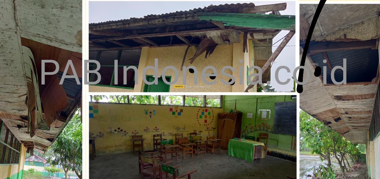 Gedung Sekolah Dasar Negeri 106842 Taban Rusak, Pemkab Sergai Wajib Turut Andil