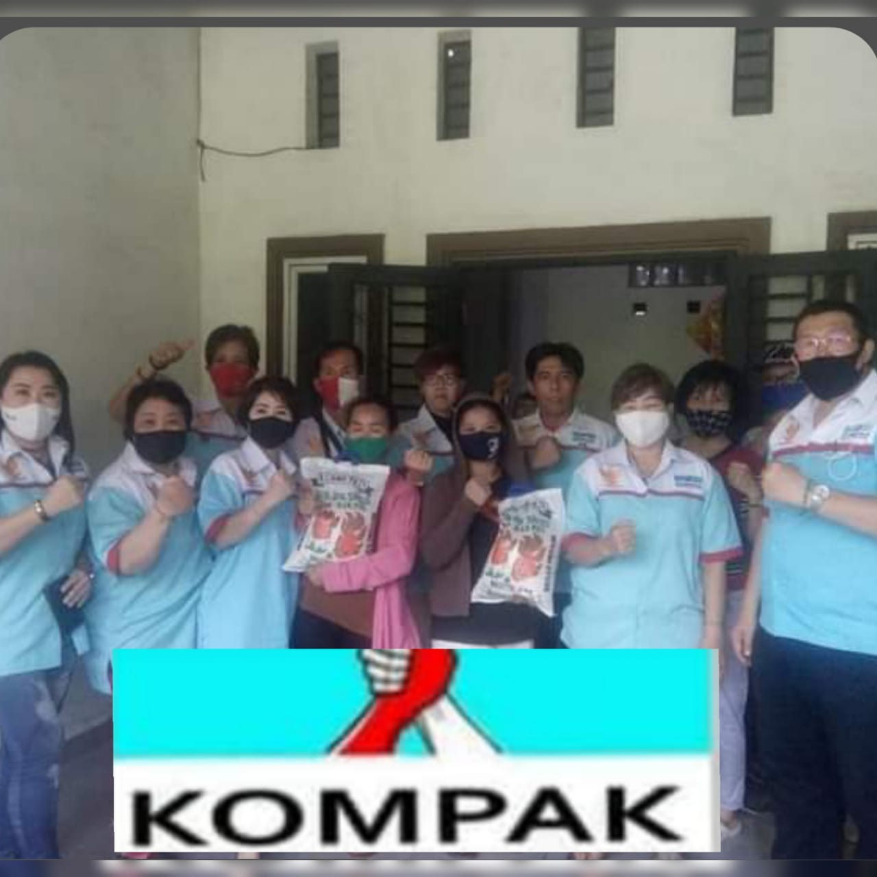 Peduli Masyarakat dan Jaga Kebersamaan , KOMPAK Medan Gelar Baksos
