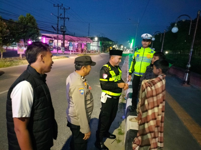 Polres Dumai Gelar Patroli Asmara Subuh, Cegah Kenakalan Rmaja Balap Liar dan Tawuran