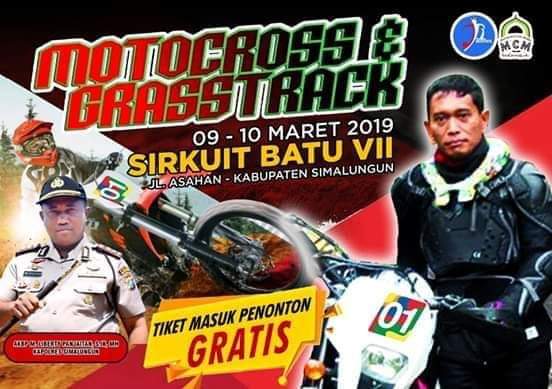 Besok Final Motocross & Grasstrack Piala Bupati Simalungun JR Saragih