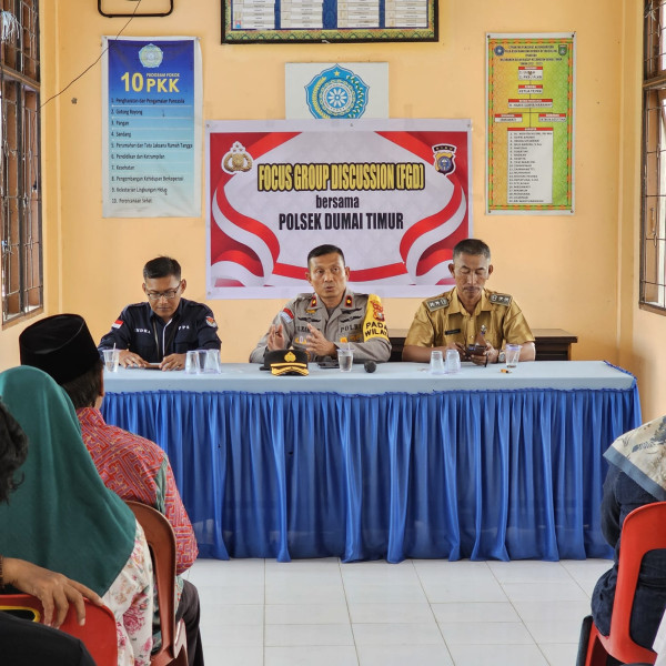 Polsek Dumai Timur Gelar Cooling System FGD