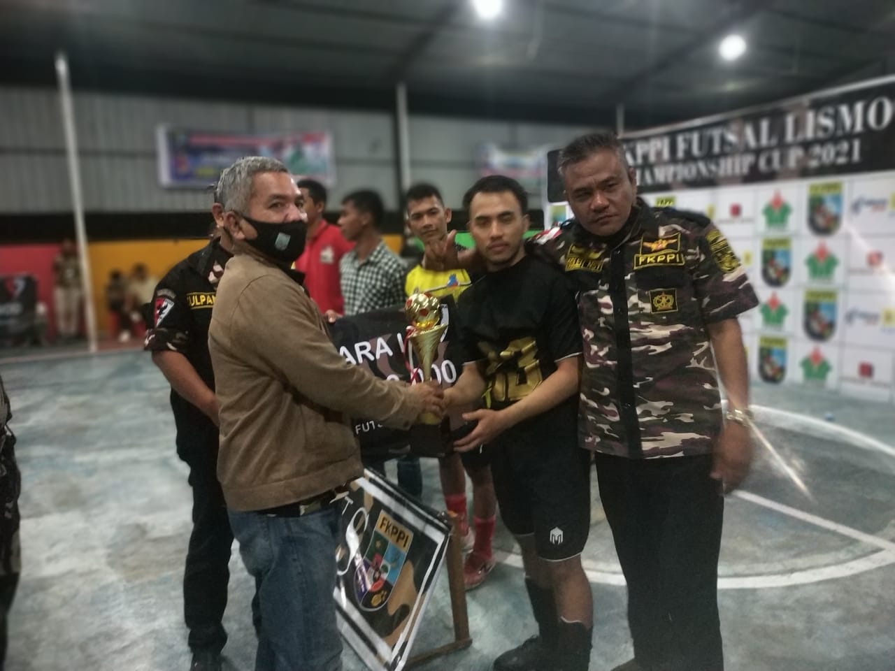 Bintara Muda juara I turnamen futsal Lismo 2021 FKPPI 0209/LB 