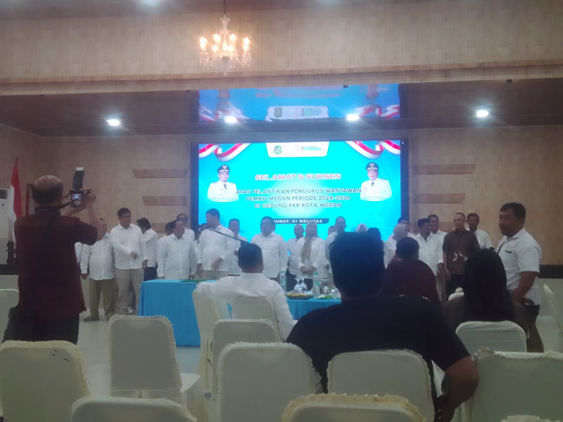 Bobby Nasution Tak Hadir, Ketua Pengurus Persatuan Wartawan Pemko Medan Bahas Pajak PAD