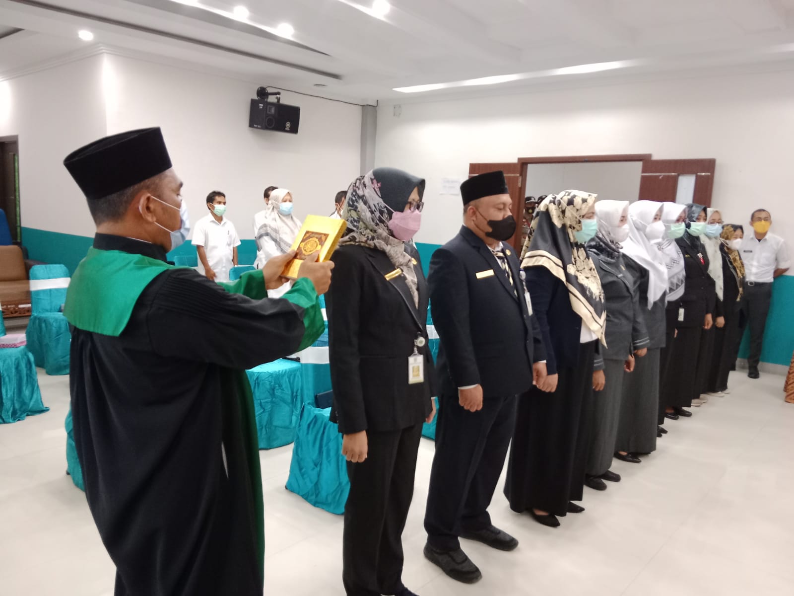 9 Pejabat Administrator dan Pengawasan di Lingkungan Pemerintah Kota Dumai Dilantik