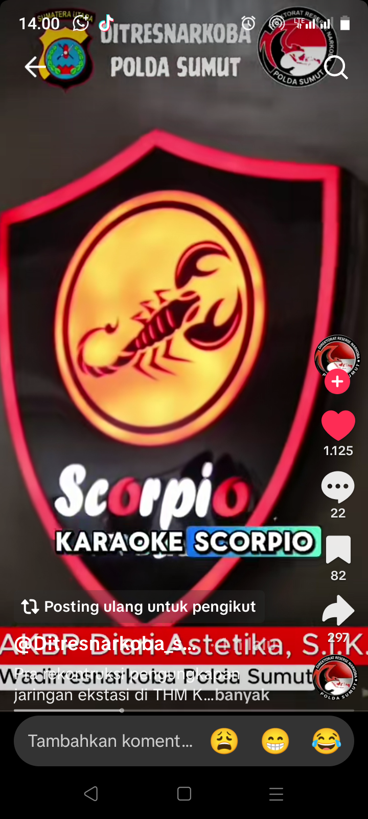 THM Scorpio Digrebek, Netizen:  Jermal 15 lah Bandarnya makin Kaya Itu terlalu Banyak Siramnya jadi Susah Nangkapnya ya...