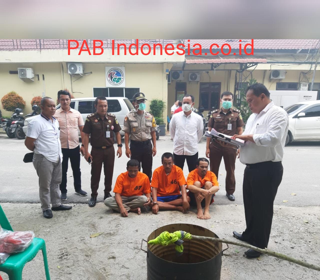 Sat Narkoba Polres Sergai Musnahkan BB Narkotika Daun Ganja sebanyak 633,06 Gram