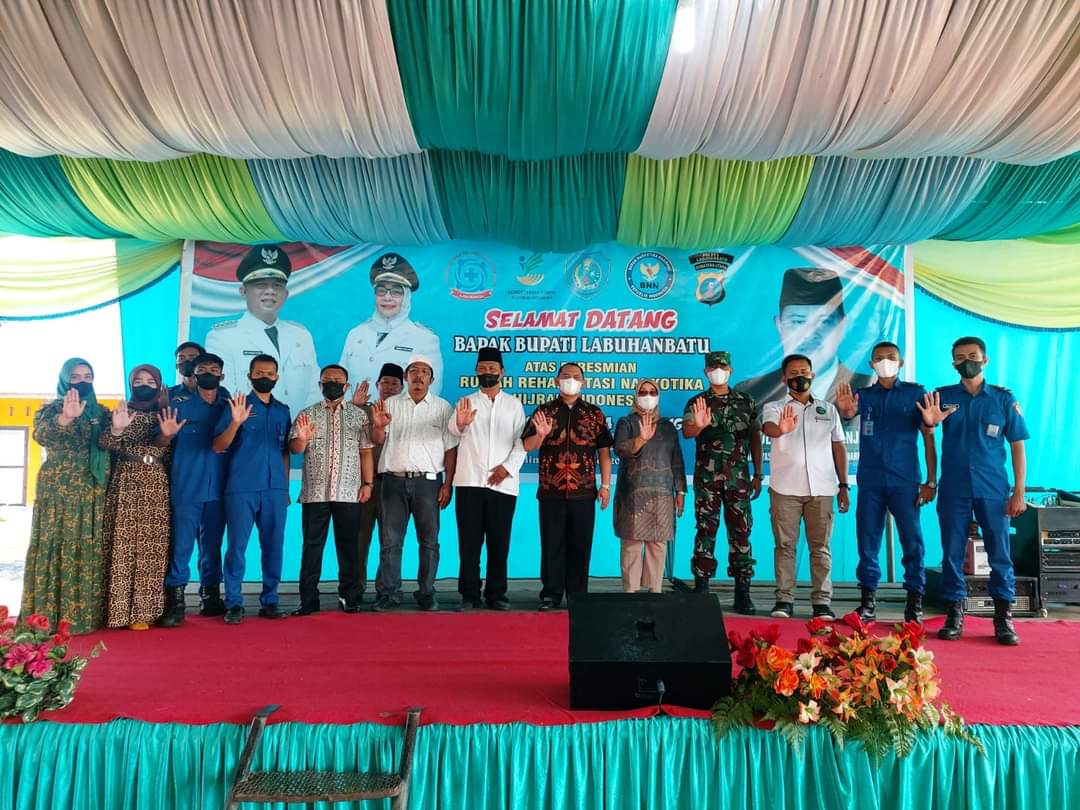 Bupati Labuhanbatu resmikan  Rumah Rehabilitasi Narkotika Hijrah Indonesia di Desa Liga Tiga Sigamba