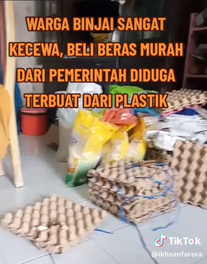 Viral Vidio Beras Murah Diduga Plastik, Kapolres: Menunggu Hasil Labfor  untuk Memastikan