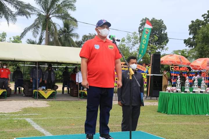 Bupati Erik Adtrada : Turnamen U-13 Ini adalah Upaya Pemkab Labuhanbatu bersama KODIM 0209/LB
