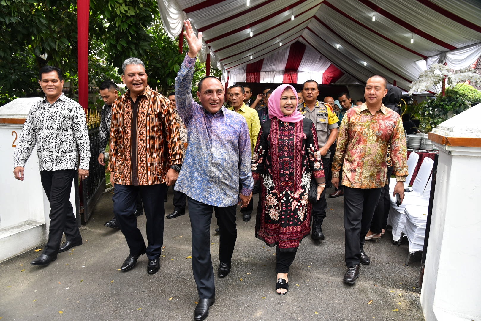 Open House Natal Kapolda Sumut,  Gubernur dan Forkopimda Berkunjung  Mempererat Silaturahmi