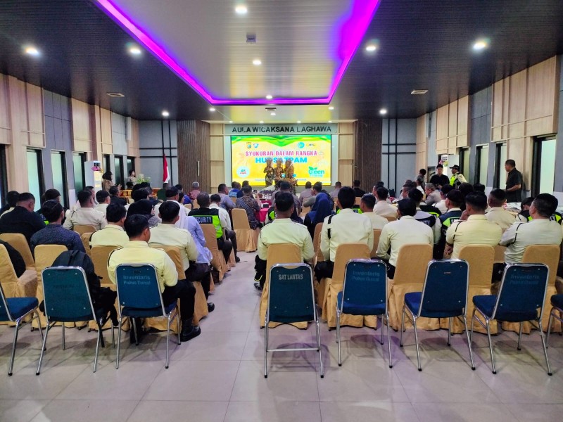 Polres Dumai Gelar Syukuran HUT Satpam ke-45, Perkuat Sinergi Pengamanan Swakarsa