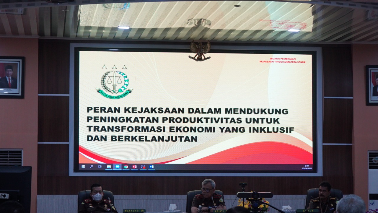 Kejatisu Gelar Pra Musrenbang, Diikuti secara Daring Para Kajari