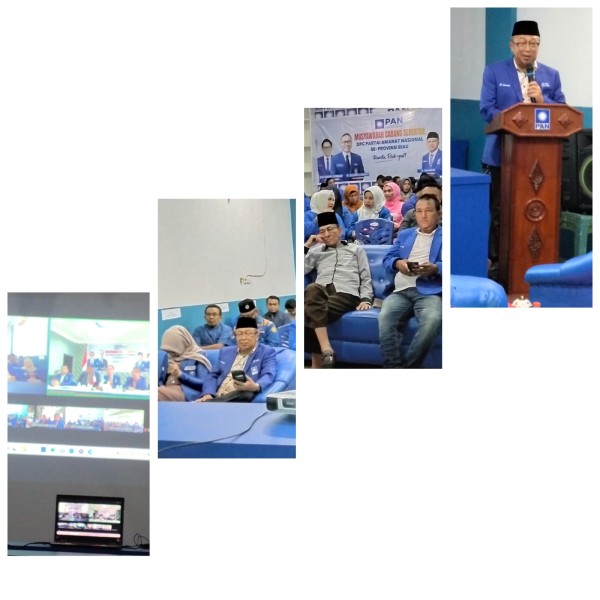 PAN Kota Dumai Targetkan 6 Kursi DPRD pada Pemilu 2029, Muscab Se-Riau Dihadiri Seluruh Pengurus