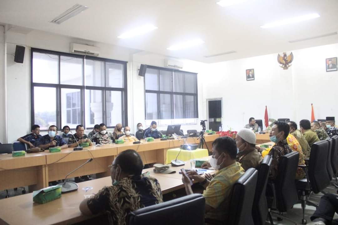 Pemkab Labuhanbatu ikuti acara Peringatan Hari Anti Korupsi Sedunia 2021 secara virtual