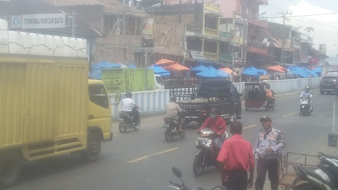 Camat Pancur Batu Siap Koordinasi Menyelesaikan Persoalan Jalan Macat.