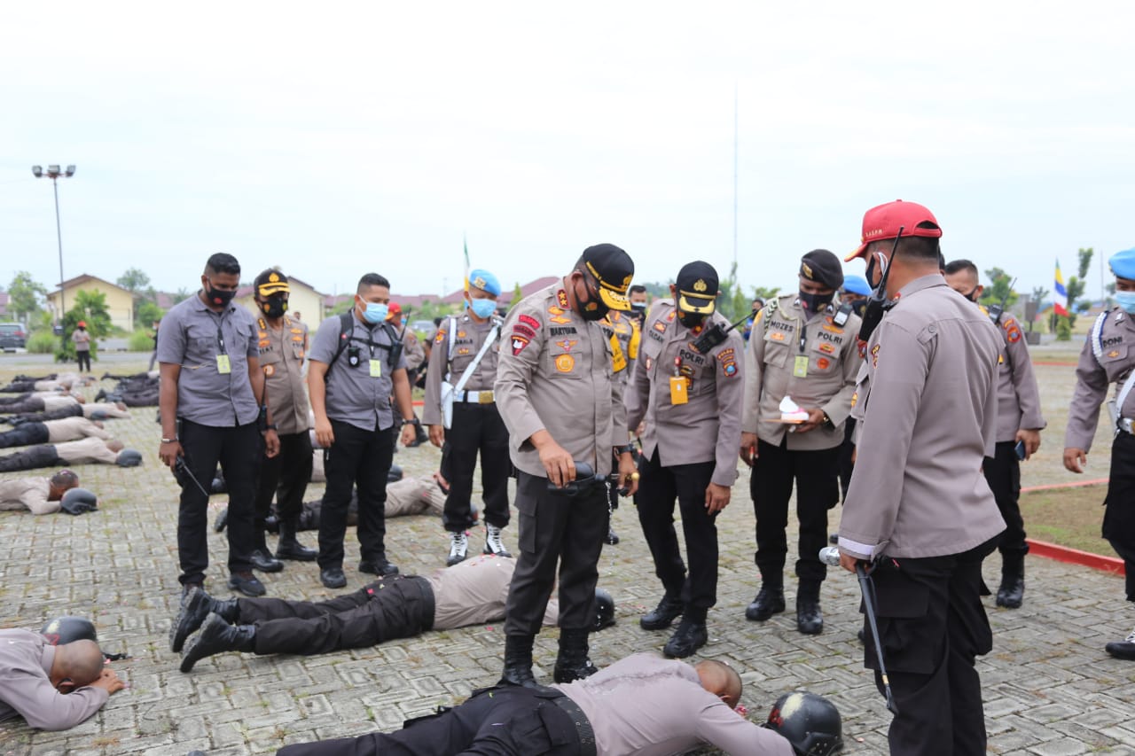 Kapolda Sumut Pimpin Upacara Tradisi Pembukaan Pendidikan Alih Golongan