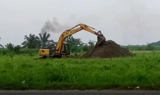 Warga Tolak Pembangunan Hotel Di Lahan Eks HGU PTPN II